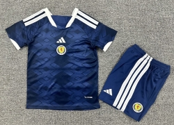 2026 Scotland Home kids soccer jersey
